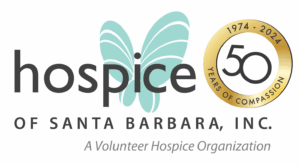 HSB 50th Anniversary Logo hospice of santa barbara