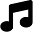 music notes icon