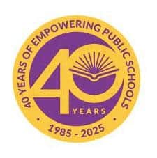 Santa Barbara Education Foundation 40 years logo